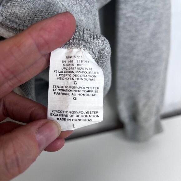 Champion Crewneck "I Stand for This Flag" Sweater Cotton Blend Size Large - Picture 8 of 10